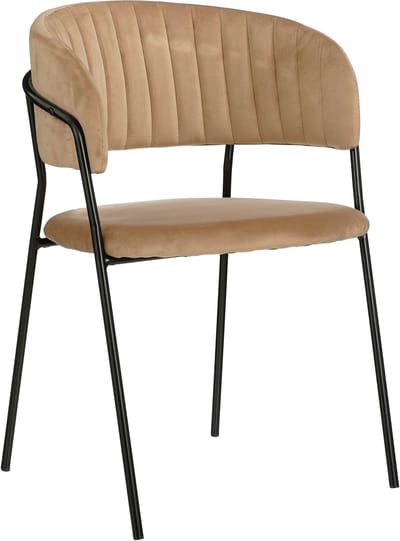 Moony chair beige - l54xw51xh79cm