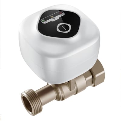 WiFi Intelligente kogelkraan Automatische waterafsluitklep Ondersteuning APP-bediening 3 TimingmodiWater DN25 wit