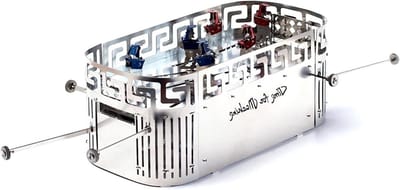 3D mechanische puzzelset, metaal, TimeForMachine, middeleeuws hockeymodel