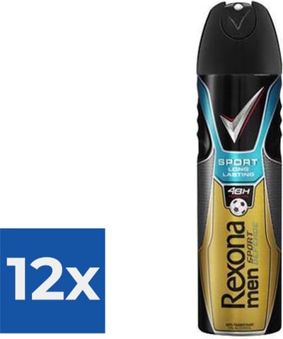 Rexona For Men Deodorant Deospray Sport Defence 200ml - Voordeelverpakking 12 stuks