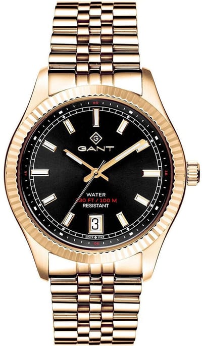 Gant Sussex - Heren Horloge - Kwartshorloge - Blauwe Wijzerplaat - Goud/Zilver