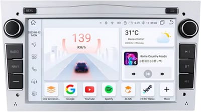 Autoradio met bluetooth - Carplay - Voor Opel/Vauxhall (Astra H/J, Vectra, Antara, Zafira, Corsa C/D, Vivaro, Meriva, Veda) - Geschikt voor Apple en Android - Stereo - Navigatie - Navigatiesysteem auto - 3G 32G