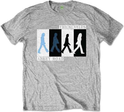 The Beatles - Abbey Road Colours Crossing Kinder T-shirt - Kids tm 4 jaar - Grijs