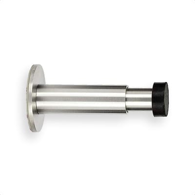 Uitschuifbare Deurstopper - Deurvanger Wandmontage - Bescherming Deuren Muren - Dubbele Installatie Opties - 90-130mm Verstelbaar - Zwart Grijs
