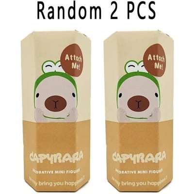 Schattige Capybara Serie Hippers Oogst Blind box Schattige Hippie Pop Trendy Auto Mobiele Telefoon Ornamenten S Engel Speeltje Blind box