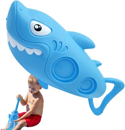 Waterspeelgoed - Waterpistool - Buiten spelen - Leuke zeedier designs - 30 cm - Diverse kleuren