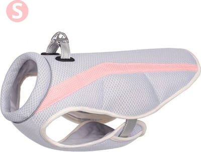 Bovista Koelvest Hond - Koelvesten - Verkoeling - Honden Kleding - Hondenkleding - Duurzaam - Roze - Maat S