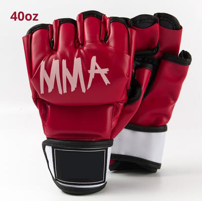 Bovista MMA Handschoenen - Gloves - Sparring Handschoenen - Heren - Dames - Grappling - Bokshandschoenen - Taekwondo - Rood - 4oz