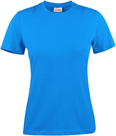 Printer HEAVY T-SHIRT LADY 2264014 - oceaanblauw - XXL