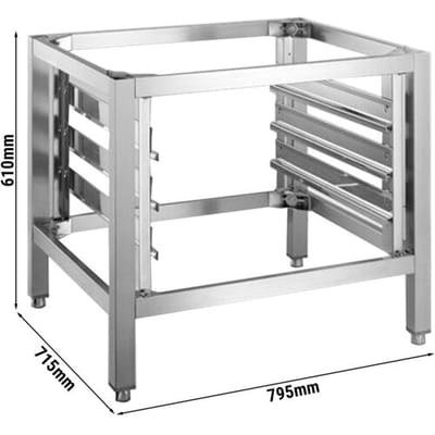 GGM Gastro Untergestell - für Kombidämpfer KB511 & KB1011 Zilver