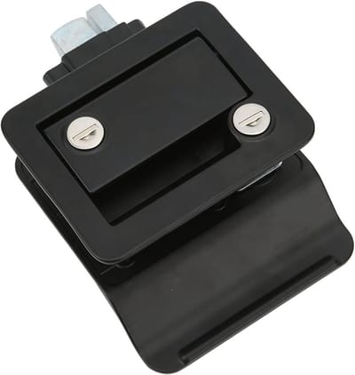 Veilige Ingangsdeur Slot voor Reisaanhangwagen van Aluminium Legering, Dubbele Opening, Weerbestendig en Hoog Beveiligd, Ideaal voor Trucks en Campers