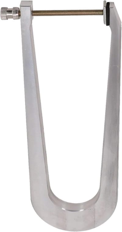 Luthier Gereedschap Set - Instrumenten Klemmen - Instrumenten Reparatie - 5 Verschillende Maten - Diepte 24cm - Zilver