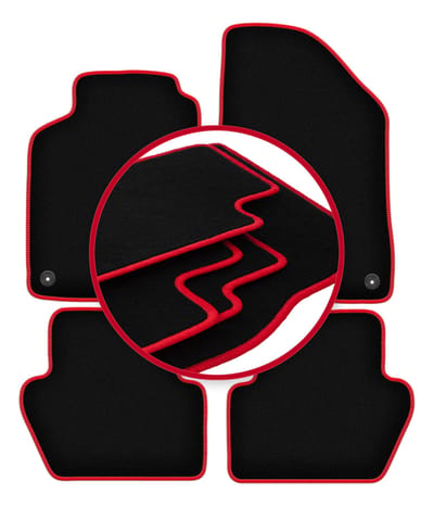 CARLUX-RED automatten voor: Volvo 850 stationwagen, sedan (1991-1996)