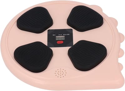 Muziek Boksmachine - Bokszak met Muziek - Thuis Fitness - Slimme Sensor Feedback - 34.5 x 31 cm - Roze