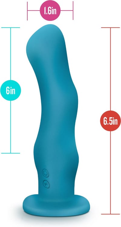 Blush Vibrator Love Toy Impressions Miami Teal Blauw