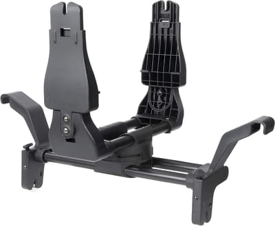 Autostoel Adapter - Kinderwagen Accessoire - Veilig Reizen - 360 Graden Rotatie - 61 x 13 x 26 cm - Zwart