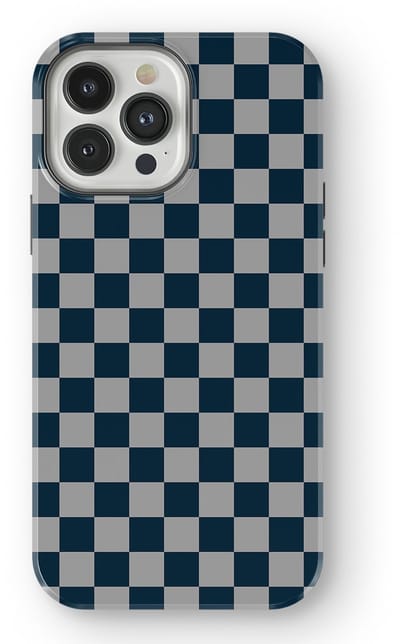 Design Hoesje geschikt voor iPhone 13 Pro Max | Geschikt Voor Mag | Tiny Squares Checkered Print | Backcover geschikt voor iPhone 13 Pro Max Urban Grid