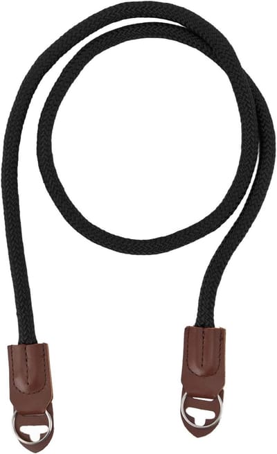Dailygoods- Camerariem hoge sterkte - universele schouderriem - geschikt voor digitale camera's - koeienhuid en nylon - lengte 110 cm - gewicht 57 g - Camera Strap