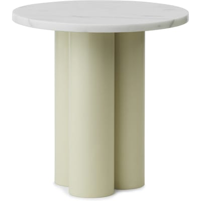 Normann Copenhagen Dit Bijzettafel - NormannCopenhagenDitWhite Carrara - sand