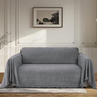 Unyqoos® Stijlvolle en Comfortabele Chenille Bankhoes voor Bescherming en Decoratie