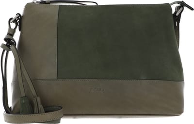 PICARD Schoudertas Safari Shoulder Bag Palm Leaf Olijfgroen