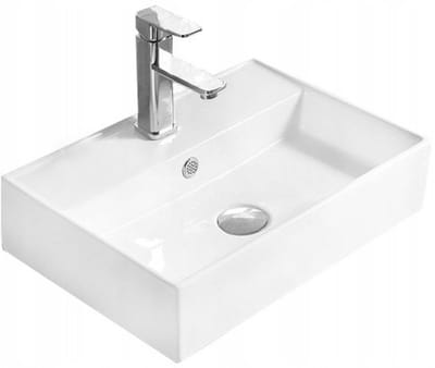 Mexen Blanca opzetwastafel 50 x 35 cm, wit - 21105000