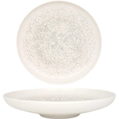 Bonna Diepbord - Lunar White - Porselein - 25 cm (1300cc) - set van 6