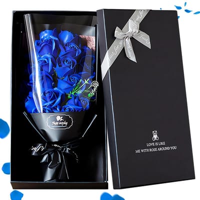 Dailygoods- Geconserveerde Bloemen - Grote Eeuwige Roos - Cadeau voor Dames - Valentijnsdag - Verjaardag - Luxe Presentatie - Onderhoudsvrij - Eeuwige Rozen