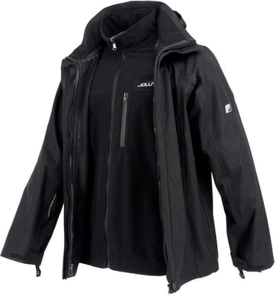 Joluvi Glen Afneembare Jas Zwart XS Man