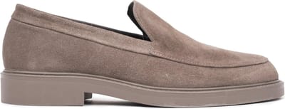 Hinson beatenberg loafers taupe suede
