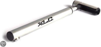 XLC mini fietspomp - PU-R01 â€“ Aluminium - Zilver