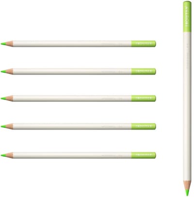 Tombow Irojiten - Kleurpotloden - F8 - Neon Green - Groen - 6 Stuks