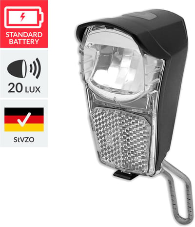 Lynx Clever Koplamp 20 Lux Oem Zwart