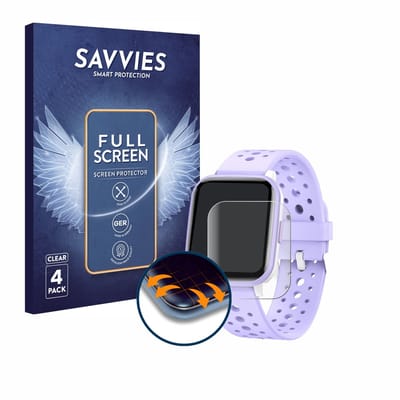 Savvies - Screenprotector voor Butele H69 - Folie Beschermfolie transparant volledig dekking 4 Stuks