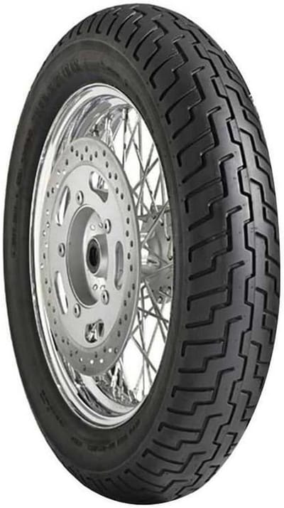 Motorfietsbanden set - All season banden - Veilig rijden - Asymmetrisch loopvlak - 100/90 R19 - Zwart