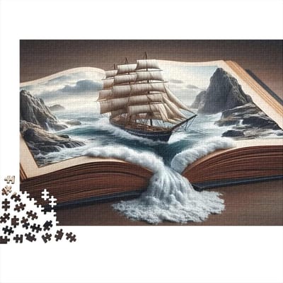 Creatieve Reispuzzel - Papieren Puzzel - Ontspanning Thuis - Milieuvriendelijk Materiaal - 1000 Stukjes - Kleurrijk