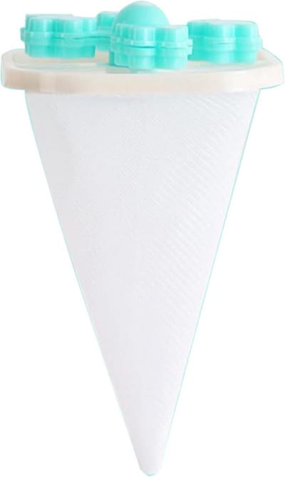 Wasmachine pluizenverwijderaar - Haarfilter herbruikbaar - Kleding verzorgen - Ultr dun ontwerp - 14.5 cm - Groen