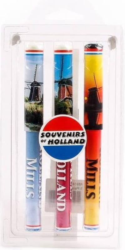 Pennenset Holland met molens
