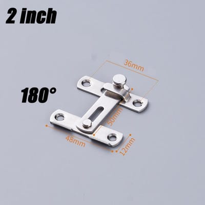 Schuifstaldeurslot Schuivend Rechthoekig Deurslot Deurvergrendeling Wijnkoeler Kast Raamdeurslot Plug Babyveiligheidsslot 3PCS