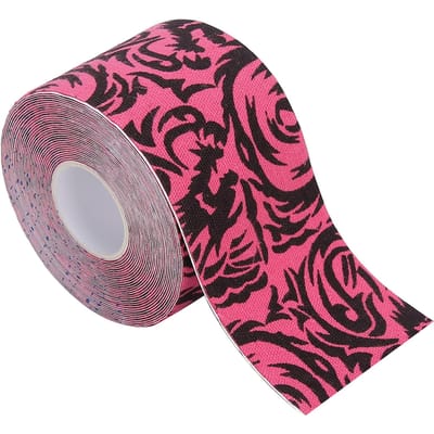 Camouflage Imperméable Bandage Sportif Doux Respirant Soulagement de la Douleur Protection Bande Musculaire Rose rose