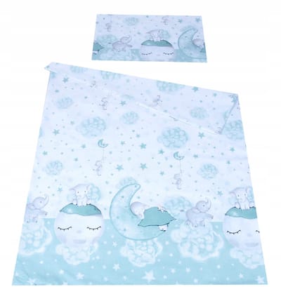 BabyLux Kinderbeddengoed 2-delig Katoen 90x120cm & 60x40cm