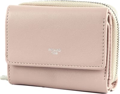 PICARD Leren Portemonnee Bingo Small Wallet Rosequartz Oud roze