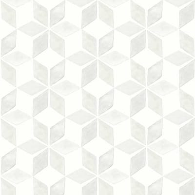 Flügger Fiona Vliesbehang 570102 - Six Senses - Illusion - Wit - 53cm x 10.05m