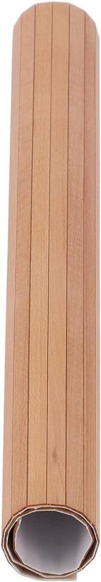 Poppenhuis Vloeren - Miniatuur Hout Strips - DIY Decoratie - Zelfklevende Achterkant - 43x28.5cm - Natuurlijk Hout