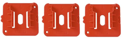 OPHANGBEUGEL VOOR MILWAUKEE ACCU / BATTERIJ (SET VAN 3)