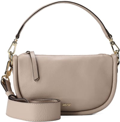 abro Willow Schoudertas Leer 21 cm - Dames - siena
