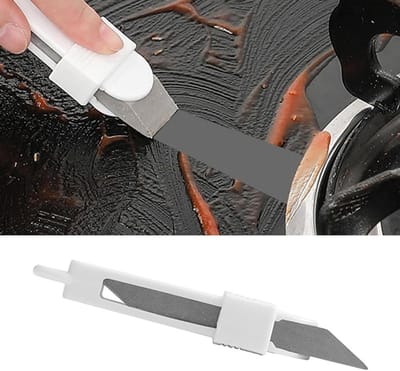 Kalkvlekkengum - Reinigingsgum Vlekken - Badkamer Reinigen - Krachtige Vlekverwijdering - 2x9 cm - Wit