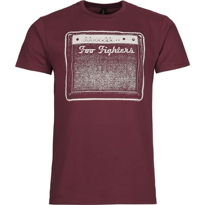 Foo Fighters T-shirt - Radio - S tot 3XL - voor Mannen - kastanjebruin