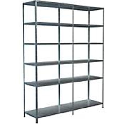 Legborden zonder grendels, H 2300 x B 1800 x D 500, gegalvaniseerd