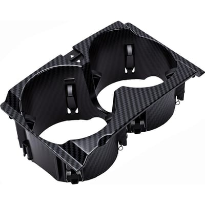 Vervanging Bekerhouder Middenconsole voor E-Klasse W212 2009 2016 2126800110 ABS Stevig Carbon Style Fiber